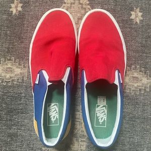 Men's Classic Canvas Slip On Vans Size 11.5 - EUC